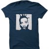 Ol Dirty Bastard Silver Face Blue Navy T Shirt