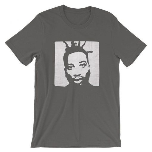 Ol Dirty Bastard Silver Face Shoft Grey T Shirt