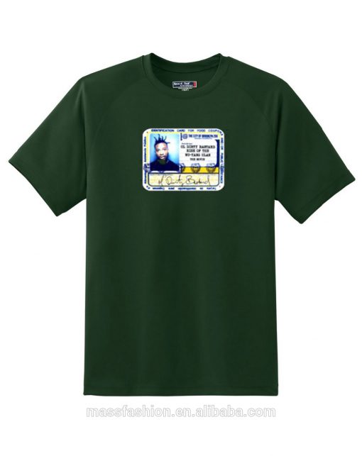 Ol Dirty Bastard Wu Tang T Shirt Green