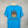 Oxford comma llama grammar nerd short sleeve t-shirt Blue