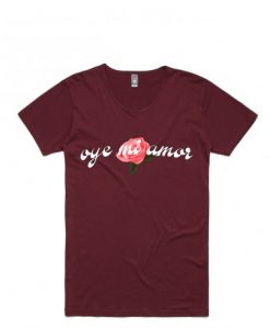 Oye Mi Amor maroon shirts