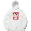 Pop Art White color Hoodies