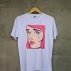 Pop Art White color T shirts