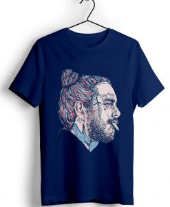 Post Malone Art Blue