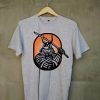 Samurai Japan Warrior Grey T shrts