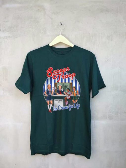 Scoops Ahoy Troops GreenT Shirt