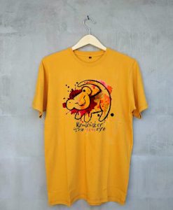 Simba Rey Leon Yellow Tees