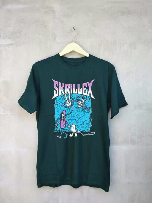 Skrillex Music DJ T Green Shirt