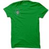 Spider Brooch Unisex T-shirt Green