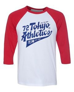 TOKYO Japanese Baseball RaglanT Shirt