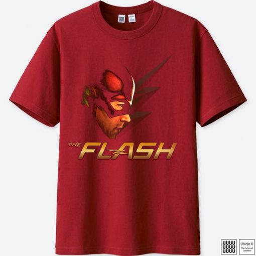 The Flash Justice League DC comics MaroonTshirt