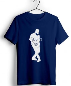 The Git Up Style Logo Blue Tees