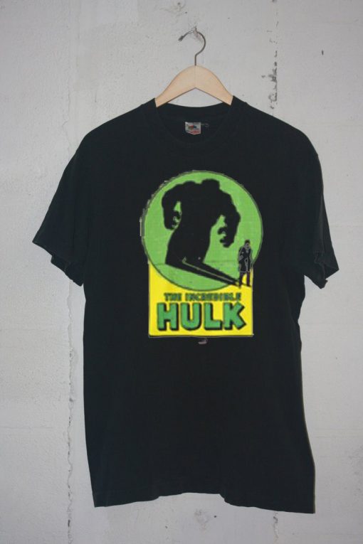 The Incredible Hulk T Shirt Black