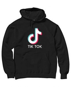 TikTok Hoodie Black