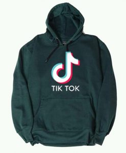 TikTok Hoodie Green