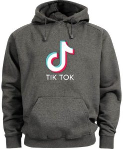 TikTok Hoodie Grey