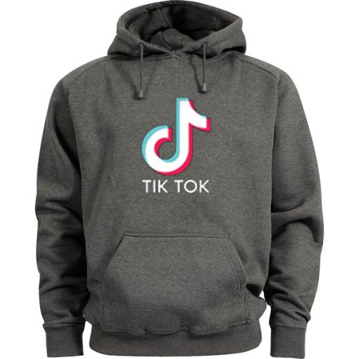 TikTok Hoodie Grey