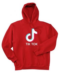 TikTok Hoodie Red