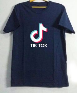 TikTok Shirt Blue Navy