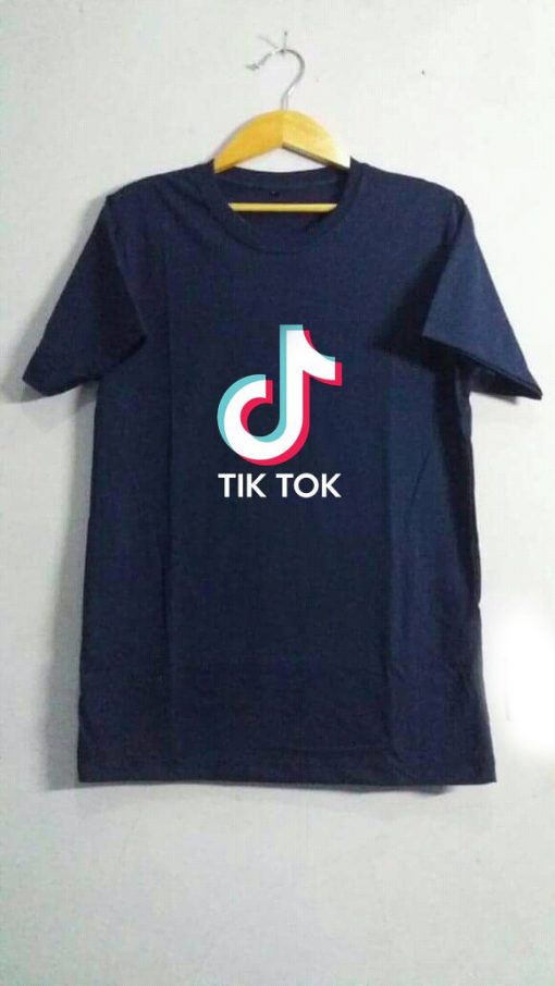 TikTok Shirt Blue Navy