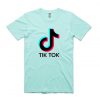 TikTok Shirt Green Aqua