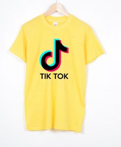 TikTok Shirt Yellow