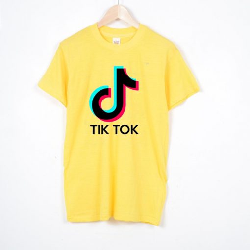 TikTok Shirt Yellow