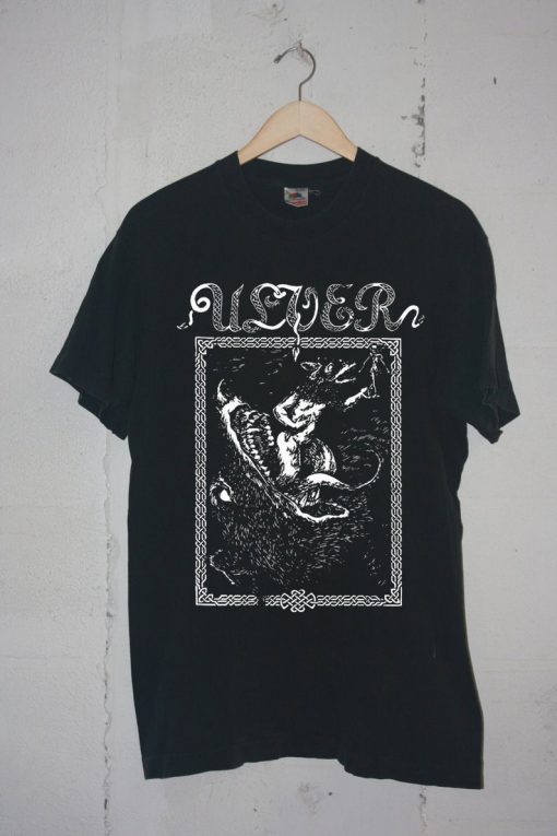 Ulver t-shirt black metal