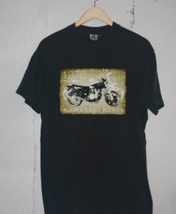 Vintage Kawasaki KZ900 T Shirt Black