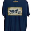 Vintage Kawasaki KZ900 T Shirt Blue