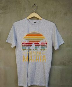 Vintage The Lion Simba King Hakuna-Matata Grey