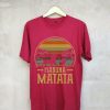 Vintage The Lion Simba King Hakuna-Matata Red