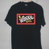 Willy Wonka Bar Logo T Shirt Black