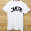 Zander white T shirts