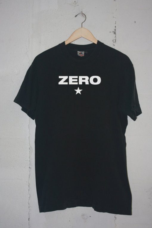 Zero Unisex Black t shirts