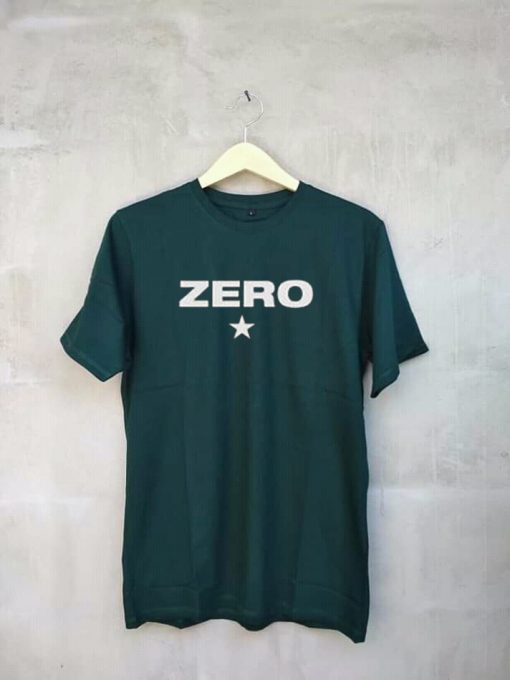 Zero Unisex Green T shirts