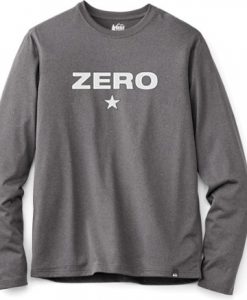 Zero Unisex Grey Sweatshirts