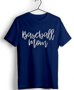 baseball mom blue navy t shirts