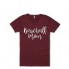 baseball mom maroon t shirts