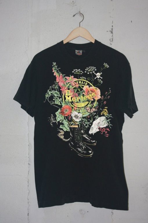 botanical dr marteen black shirts