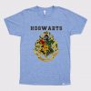 hogwarts logo harry potter UnisexBlue T shirts