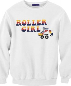 roller girl Unisex Sweatshirts