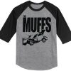 the Muffs Grey Black sleeves raglan t shirts