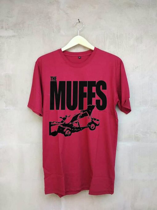 the Muffs Maroon t shirts