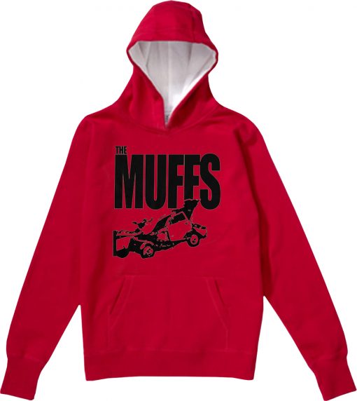 the Muffs Red Hoodie