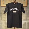 volley ball est 1895 black t shirts