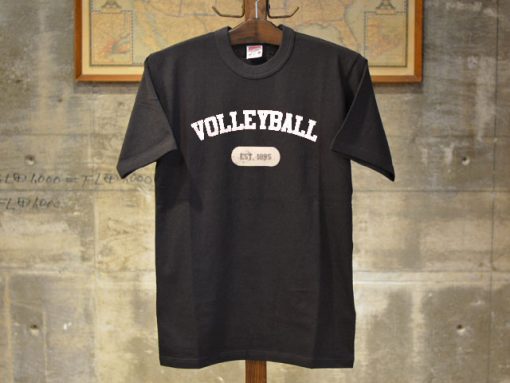 volley ball est 1895 black t shirts