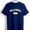 volley ball est 1895 blue ringer t shirts