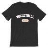 volley ball est 1895 grey asphalt t shirts