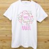 99 percent Angel Girl white tees